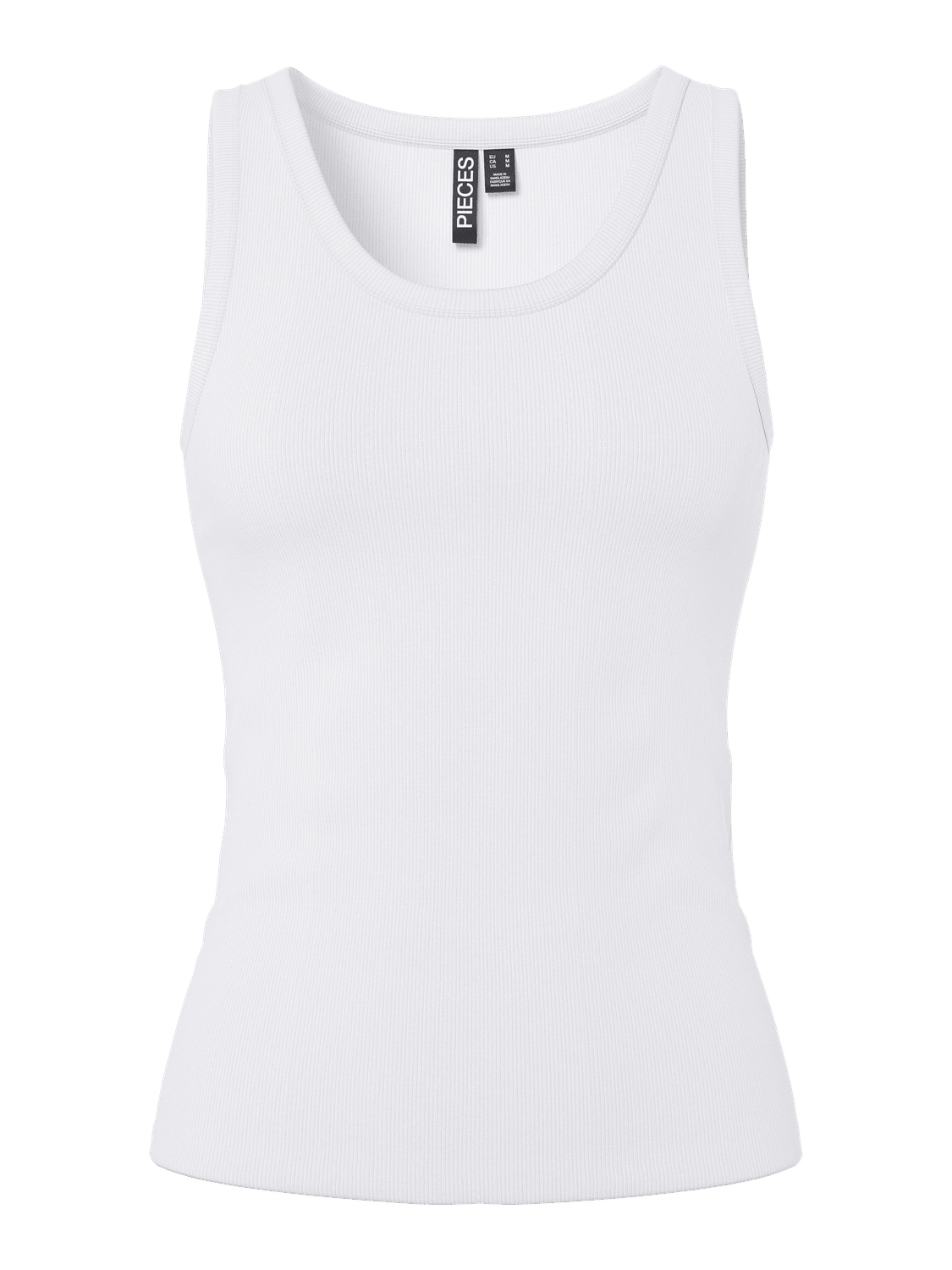 PCMAY Tank - Top - Bright White - VERO MODA & VILA Bergvik